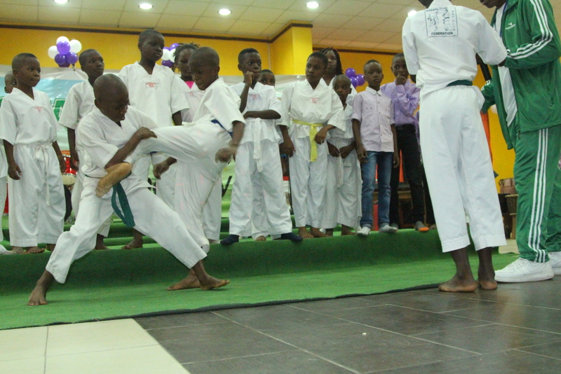 Citacad pupils taking part in a school activity